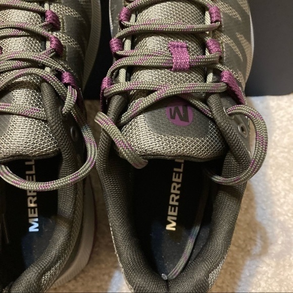 Merrell ZION FST HIKING SHOE in Grey/Purple Size 6.5 - Picture 4 of 7